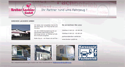 Desktop Screenshot of kreher-unfall.de